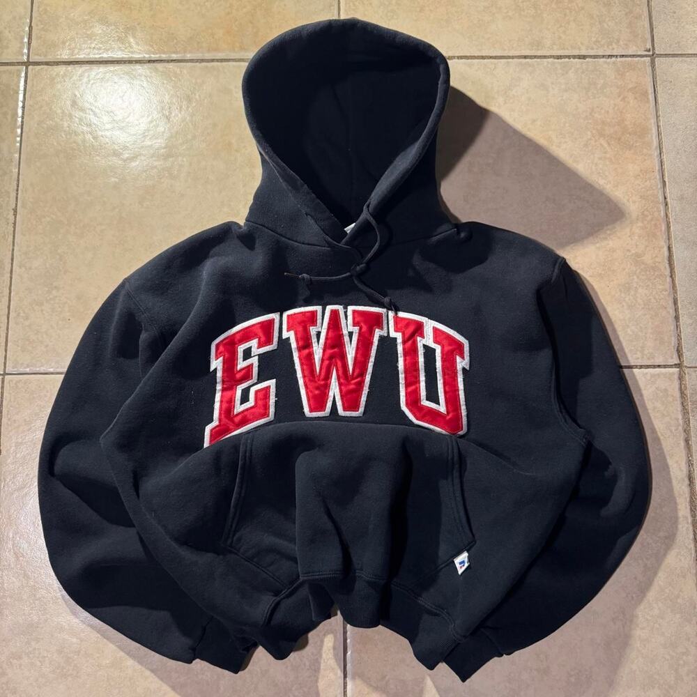 vintage Y2k russell athletic ewu hoodie Size M in Mens